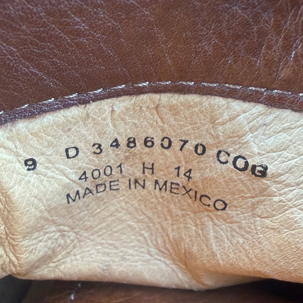 Frye Men’s Boots size 9 D Made in Mexico - Picture 10 of 13